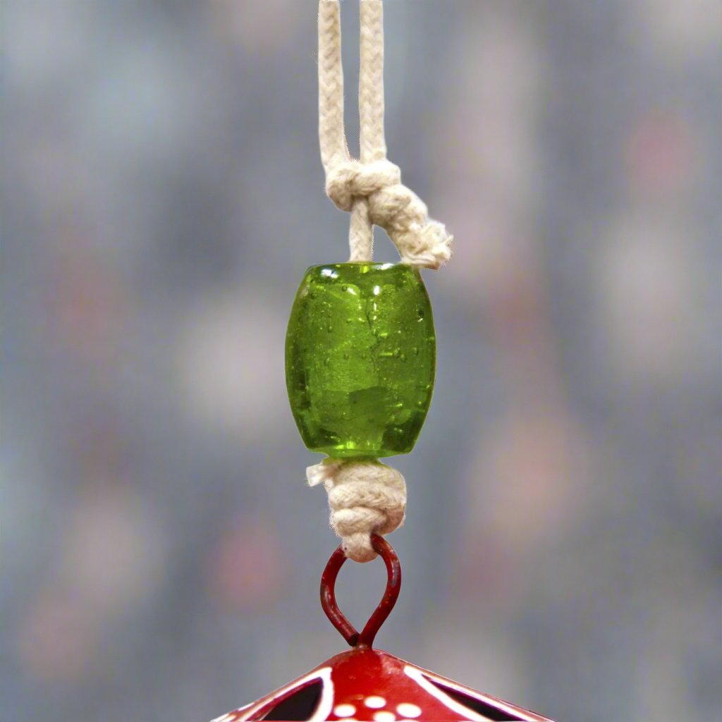 Iron Owl Bead Carousel Wind Chime - Decorative Bells - Bellbazaar.com - TS801