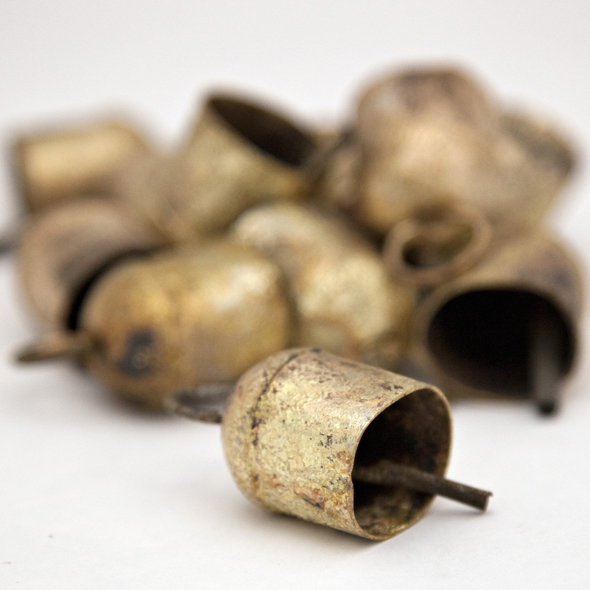 Rustic Tin Bell with Rounded Top - Decorative Bells - Bellbazaar.com - TL041