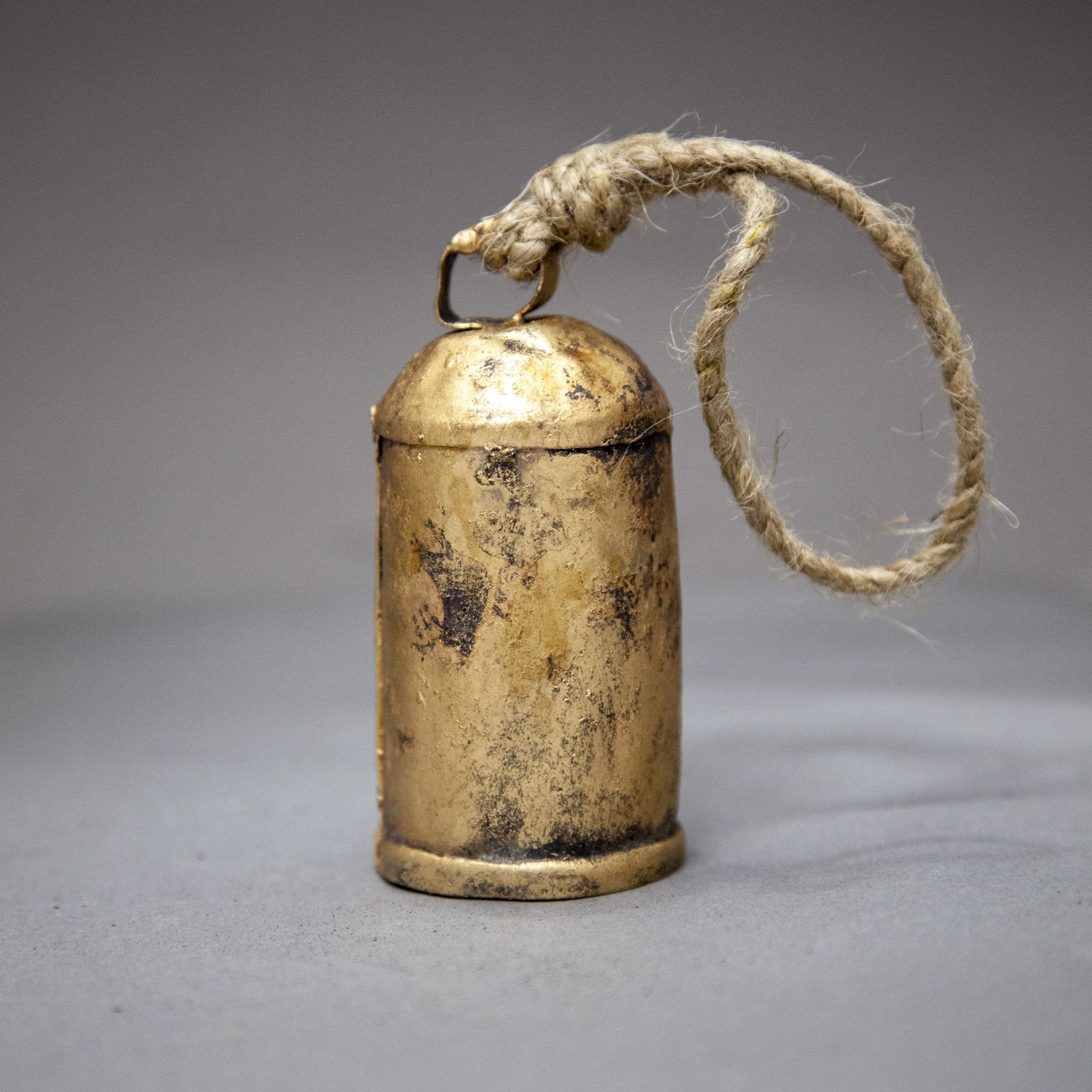 Tin Bell with Wood Striker - Decorative Bells - Bellbazaar.com - TL069